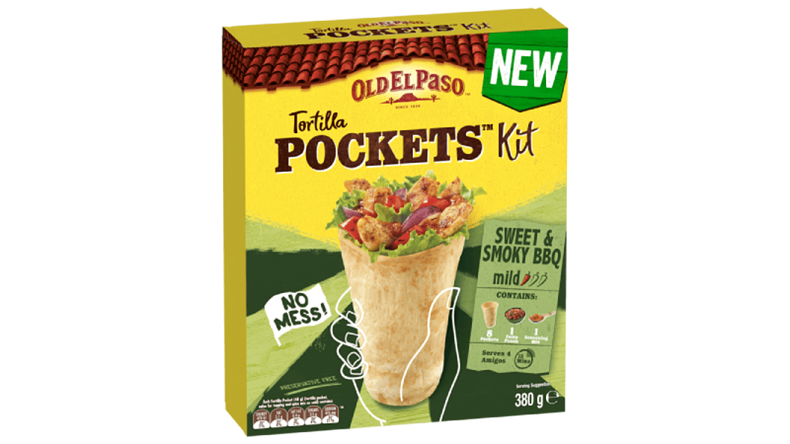 Old El Paso Tortilla Pockets Kit™ Sweet & Smoky BBQ